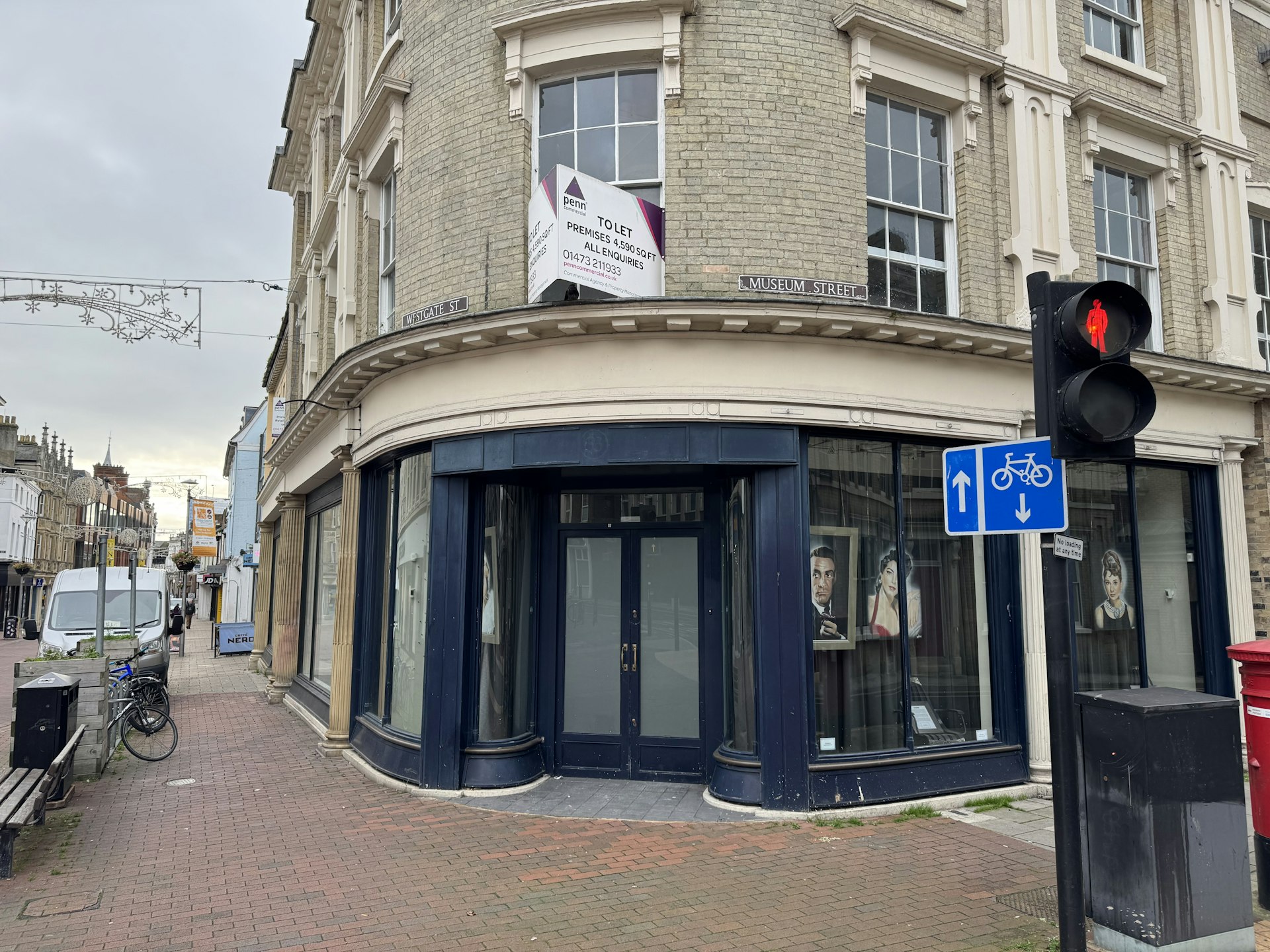 The former Monsoon unit at 33 Westgate Street, currently vacant and awaiting transformation